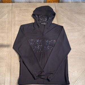 Travis Mathew Black Speckled Windbreaker